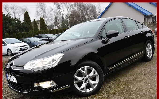 samochody osobowe Citroen C5 cena 21900 przebieg: 217000, rok produkcji 2009 z Płock